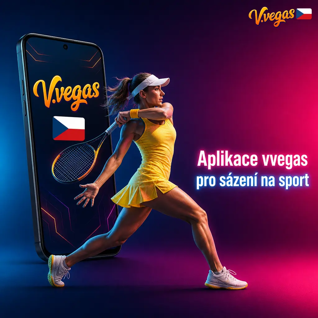 Mobilní aplikace vvegas pro sázení na sport na Android 8.0+ a iOS 13+ se stejnými funkcemi jako web