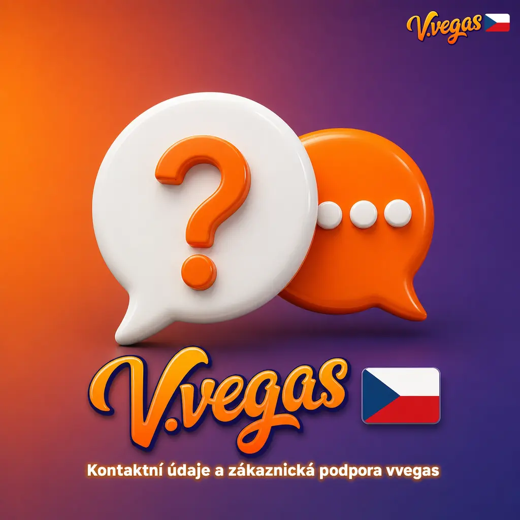 Kontaktní údaje a nepřetržitá zákaznická podpora vvegas – živý chat, e-mail a FAQ pro hráče v ČR