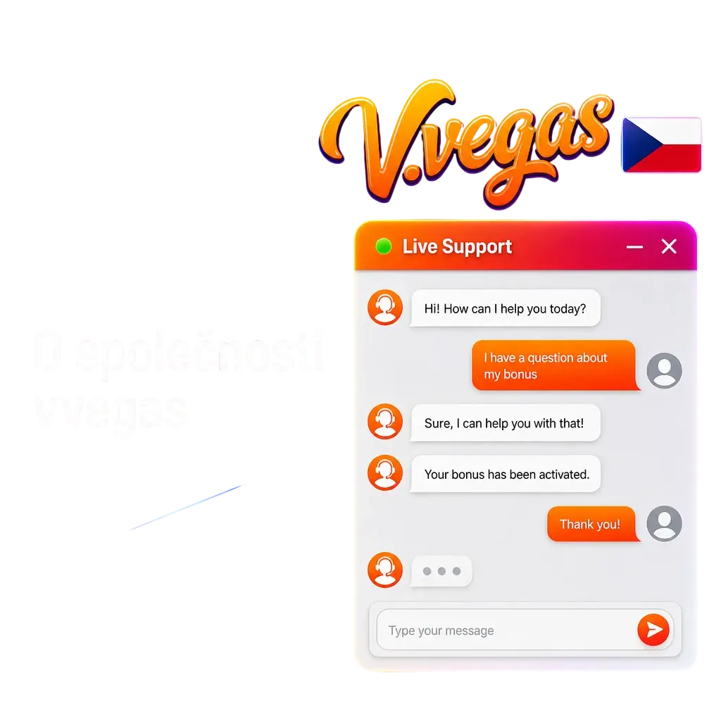 Logo vvegas – online casino a sázková kancelář s licencí Curaçao pro hráče z České republiky