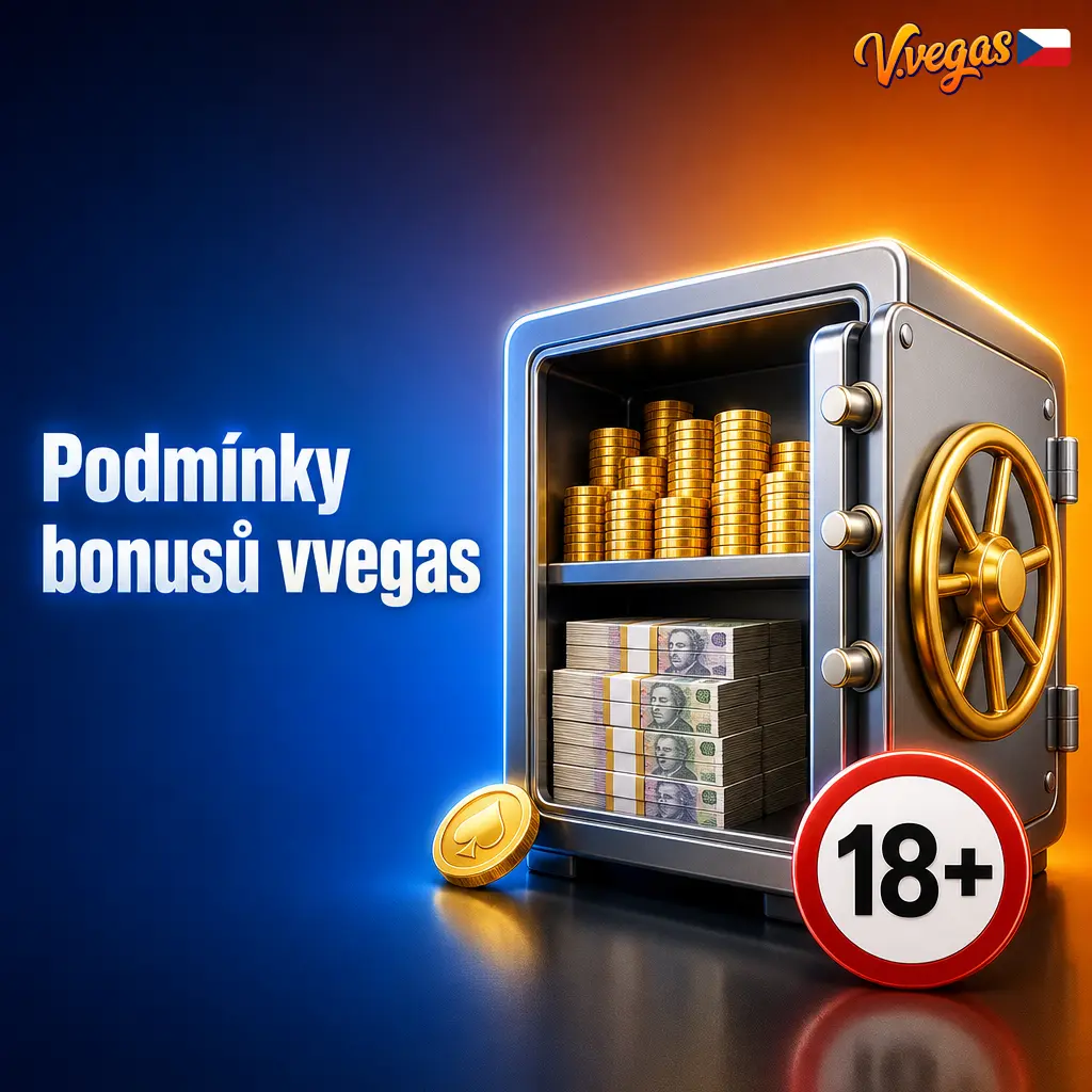 Podmínky bonusů VVegas: minimální vklad €10, wagering 35x, platnost 7 dní a pravidla pro free spiny