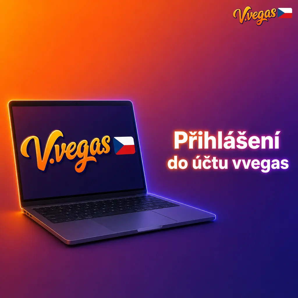 Formulář pro přihlášení do účtu vvegas pomocí e-mailu a hesla nebo sociální sítě