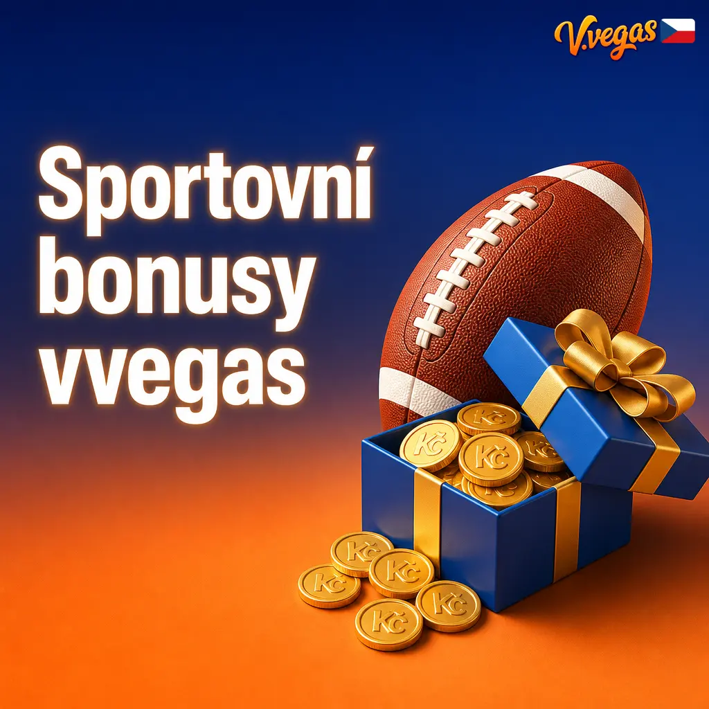 Sportovní bonusy vvegas: volná sázka €25, bonus 5-50 % k výhře a cashback 10 % na kriket.