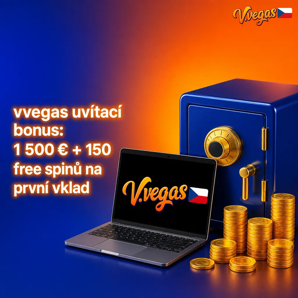 Vvegas uvítací bonus: 100 % až 1 500 € a 150 free spinů za první vklad do kasina
